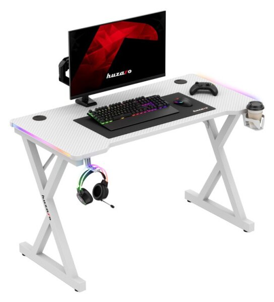 Herní stůl Hero 2.3 RGB bílý