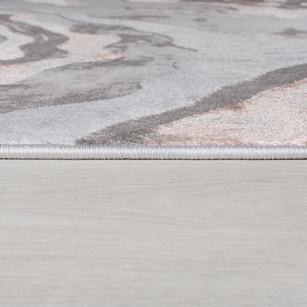 Flair Rugs, Běhoun Eris Marbled Blush, 60x230, růžová, chodba / předsíň