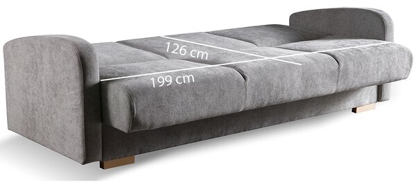 Sedací sestava LAOSA | 3+1+1 | rozkládací + úložný prostor | matana 17 světle béžová | 2x polštářek v ceně