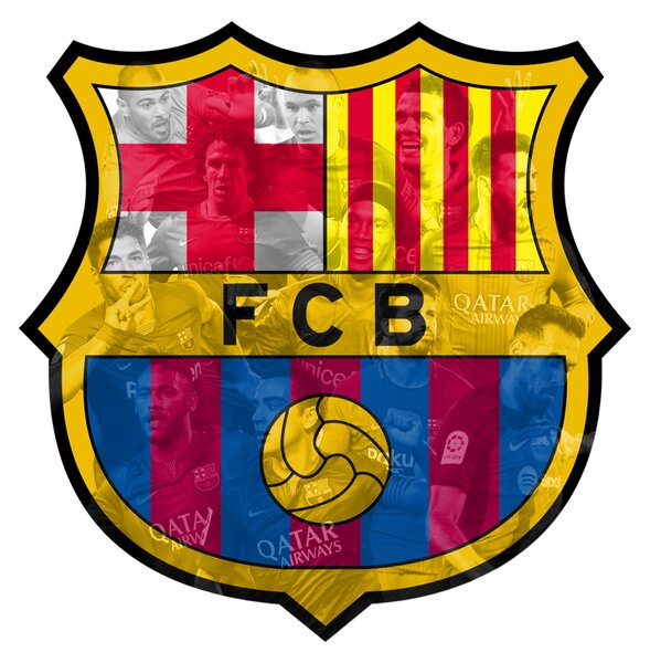 Svítící obraz FC Barcelona - Legendy II