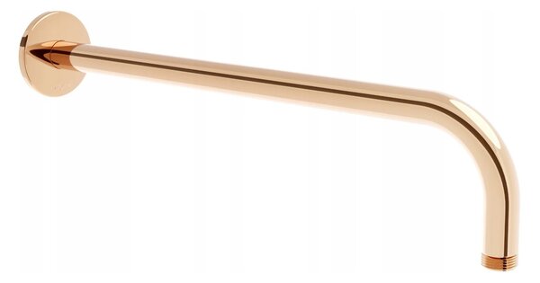 Mexen KAI, podomítkové rameno 40cm + sprchová hlavice 30cm, růžovo-zlatá, 79230-60 + 79211-60