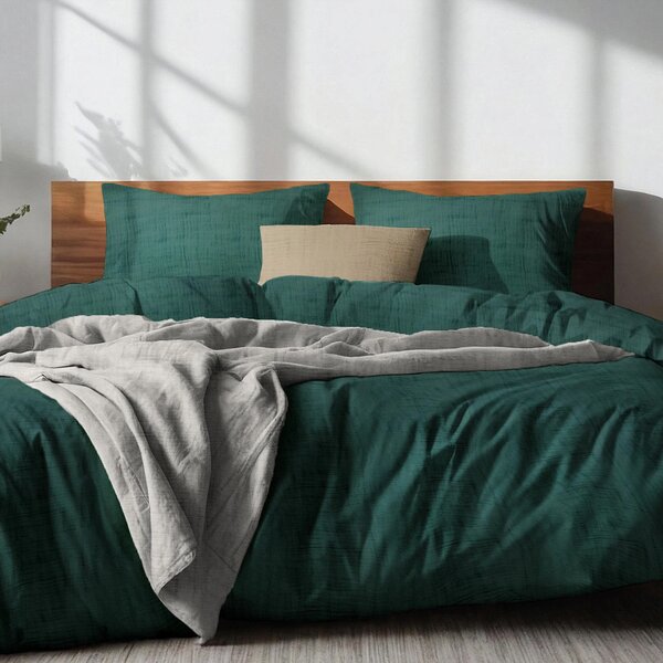 DARRÉ Mušelínové povlečení Malachite Velikost: 140 x 200 + 70 x 90