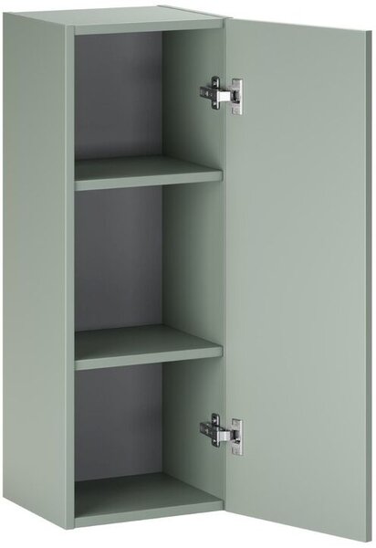 Comad Aster Green skříňka 30x26.6x80 cm boční závěsná zelená ASTER GREEN 80-30-1D