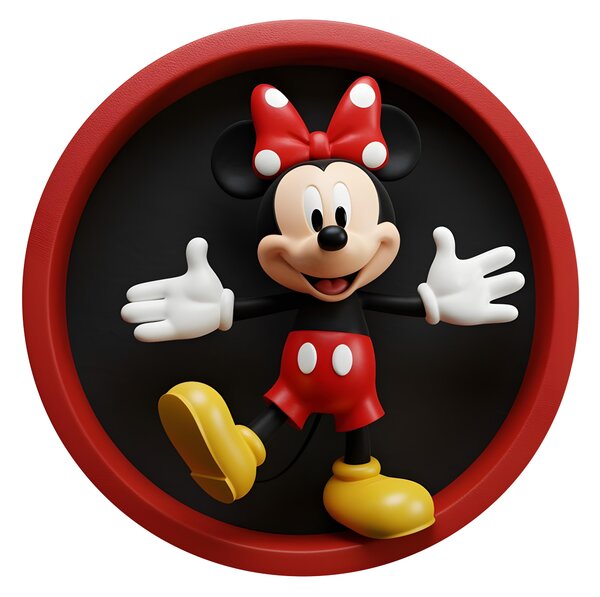 Svítící obraz - Minnie Mouse - Noční lampa