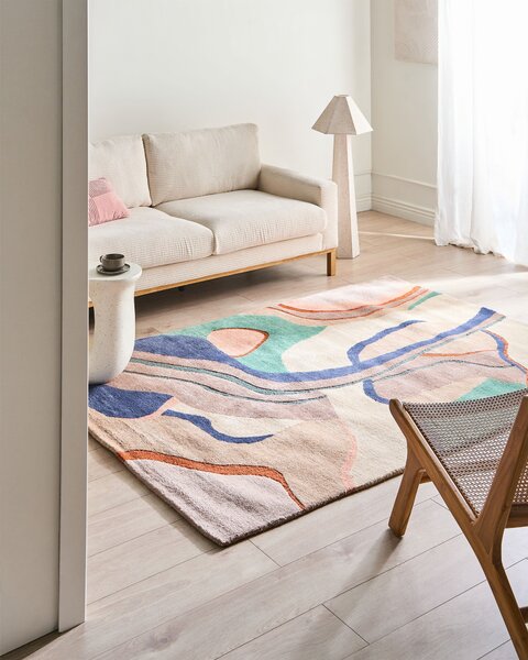 Koberec ALMORA Pestrá 160 x 230 cm Viskóza
