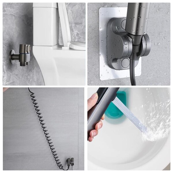 Solidchoice – Bidet s dvojitou tryskou pro koupelnu a kuchyň