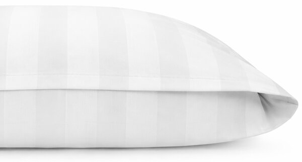 BAVLNĚNÝ POVLAK NA POLŠTÁŘ STRIPES2 40X40 CM BÍLÁ