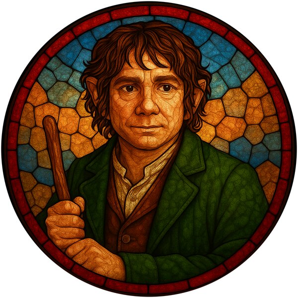 Svítící obraz - Bilbo