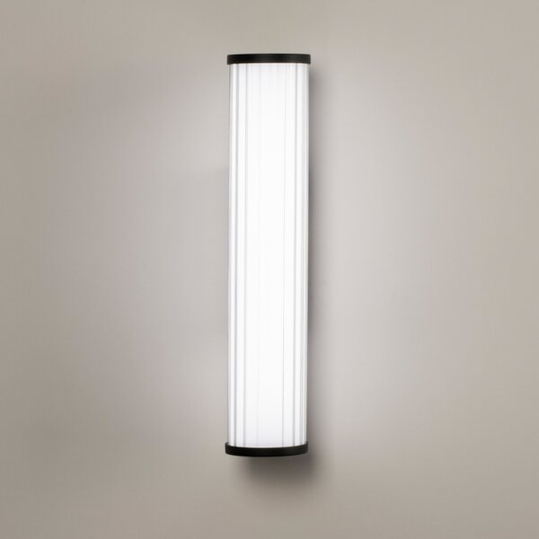 Nástěnné LED svítidlo nad zrcadlo do koupelny Zarra Black IP44 (LMD)