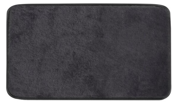 Gedy Gedy, FUZZY koupelnová předložka, 50x80cm, 100% polyester, protiskluz, černá, 96FY508014