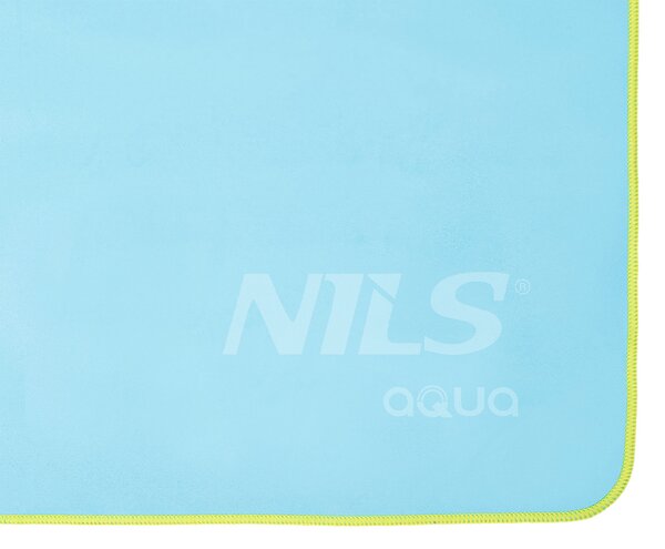 NAR12 SV.MODRÝ/ZELENÝ RUČNÍK Z MIKROVLÁKNA NILS AQUA
