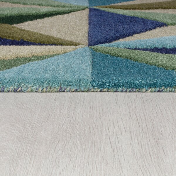Flair Rugs, Kusový koberec Illusion Reverie Blue, 120x170, vícebarevná, dětský pokoj