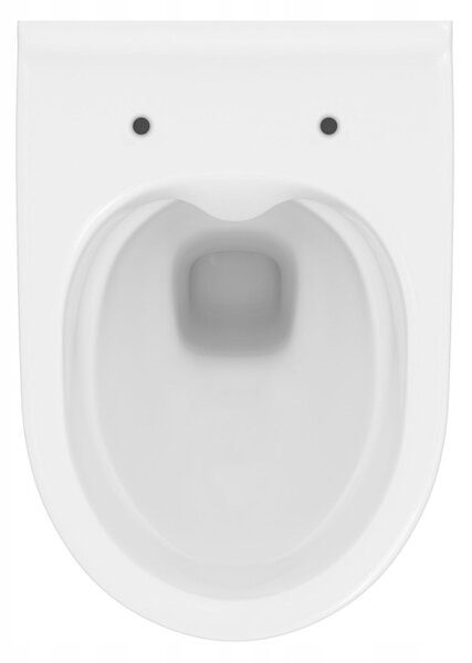 Cersanit Mille Plus CleanOn, závěsná wc mísa bez sedátka, bílá, K675-007
