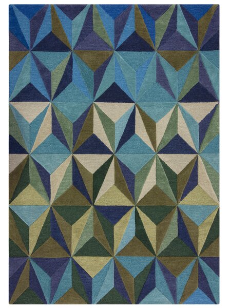 Flair Rugs, Kusový koberec Illusion Reverie Blue, 120x170, vícebarevná, dětský pokoj