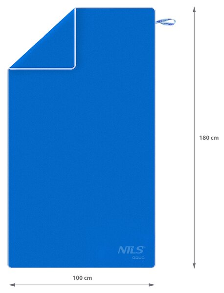 NAR12 MODRÝ/SV.MODRÝ RUČNÍK Z MIKROVLÁKNA NILS AQUA