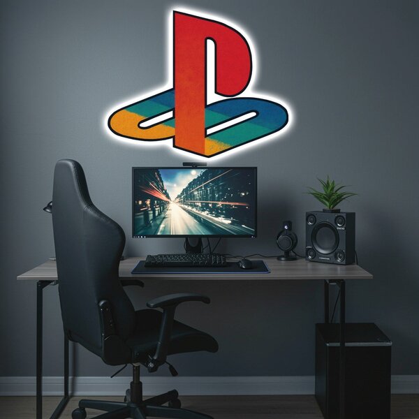 Svítící obraz - Playstation - logo
