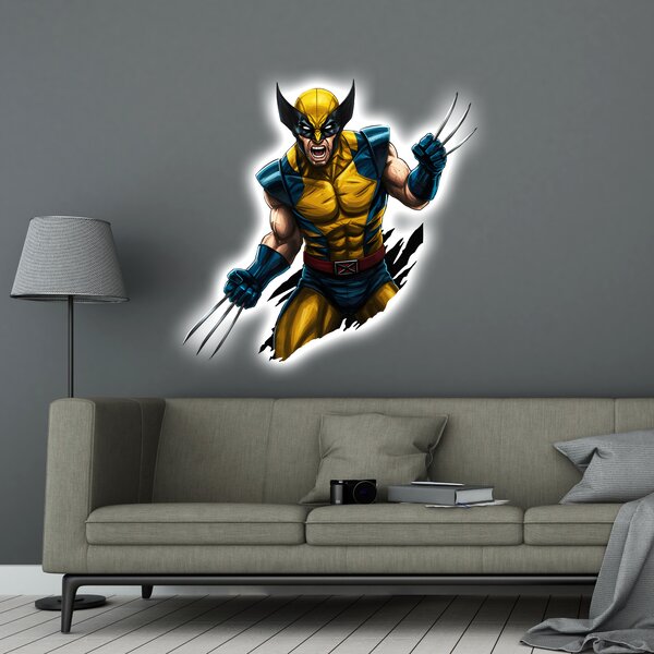 Svítící obraz - Wolverine