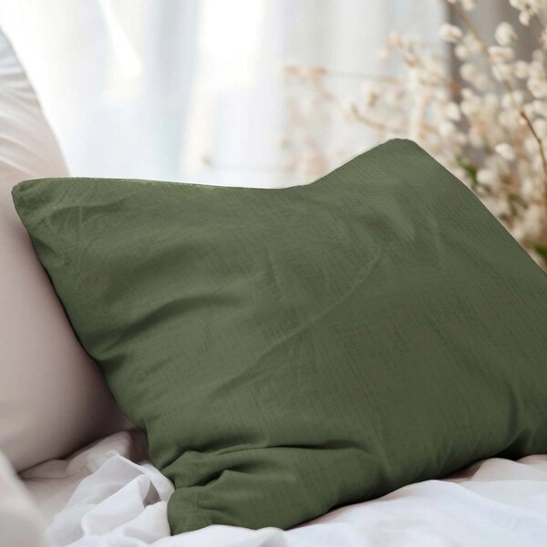 DARRÉ Mušelínové povlečení Green Velikost: 140 x 220 + 70 x 90