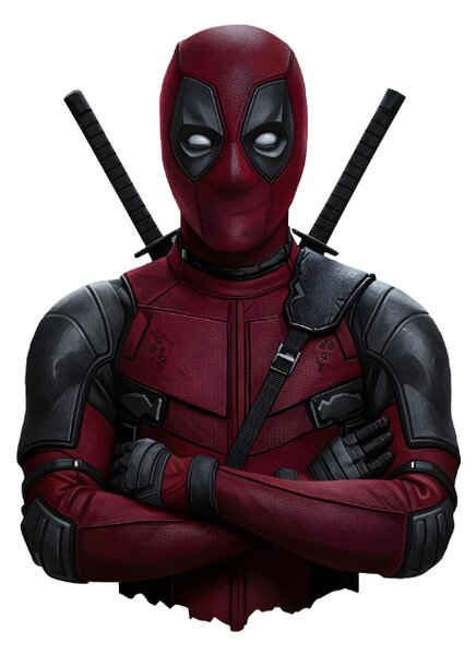 Svítící obraz- Deadpool