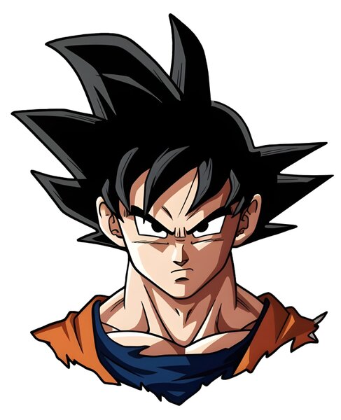 Svítící obraz - GOKU - Dragon Ball
