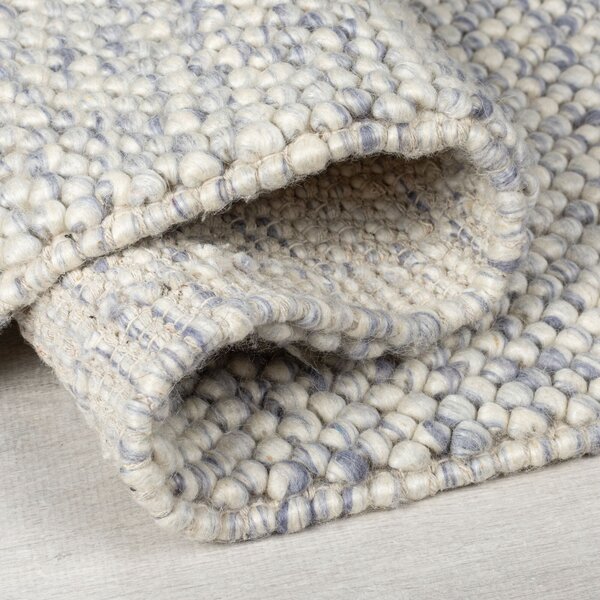 Flair Rugs, Ručně tkaný běhoun Minerals Blue, 60x230, modrá, chodba / předsíň