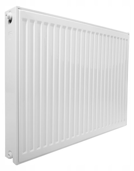 Invena Prov K22, panelový radiátor 550x700 mm s příslušenstvím 1179W a bočním připojením, bílá, INV-UG-91-557-A