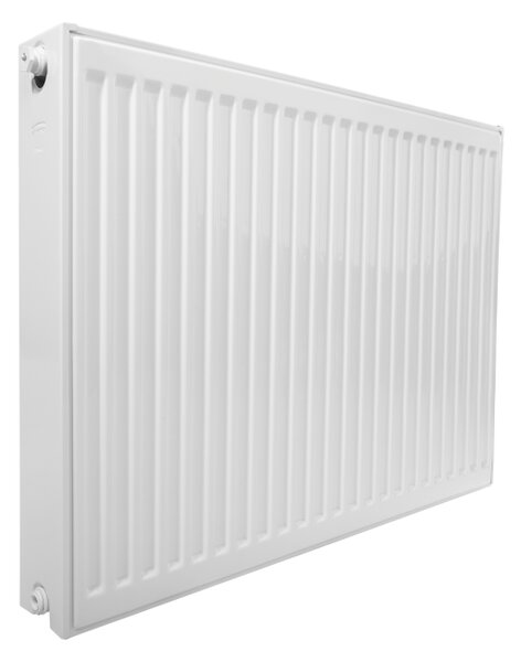 Invena Prov K22, panelový radiátor 550x700 mm s příslušenstvím 1179W a bočním připojením, bílá, INV-UG-91-557-A