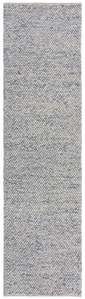 Flair Rugs, Ručně tkaný běhoun Minerals Blue, 60x230, modrá, chodba / předsíň