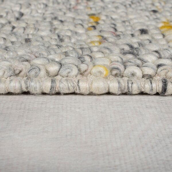 Flair Rugs, Ručně tkaný kusový koberec Minerals Black/White, 120x170, bílá, chodba / předsíň