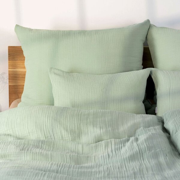 DARRÉ Celoroční mušelínové povlečení Salvia - GOTS Velikost: 220 x 200 + 2 x 70 x 90