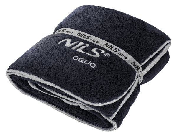 NAR14 ČERNÝ FROTÉ RUČNÍK NILS AQUA