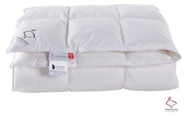 Zimní přikrývka s péřovou výplní 200x140 cm Snow Queen – Ringsted Dun
