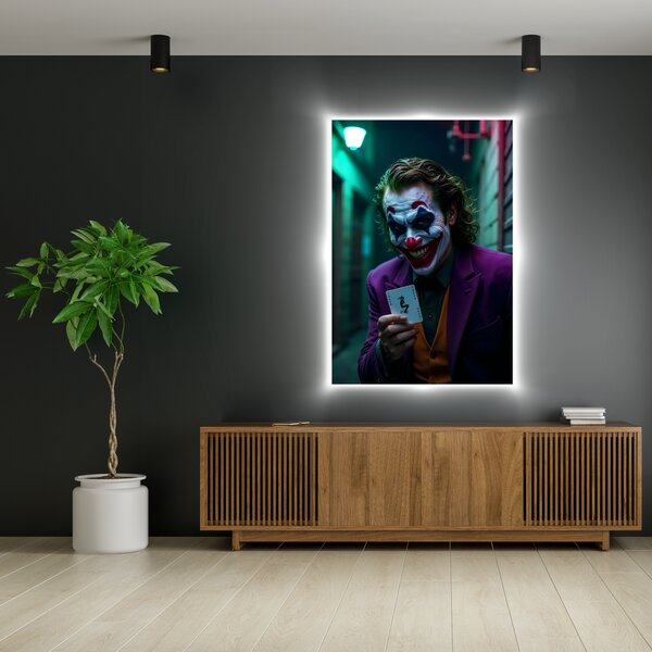 Svítící obraz - Joker