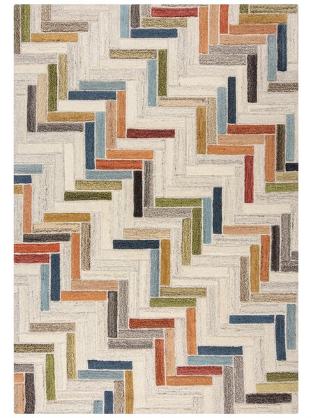 Flair Rugs, Kusový koberec Moda Russo Multi, 160x230, vícebarevná, chodba / předsíň