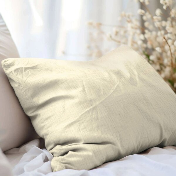 DARRÉ Mušelínové povlečení Ivory Velikost: 140 x 220 + 70 x 90