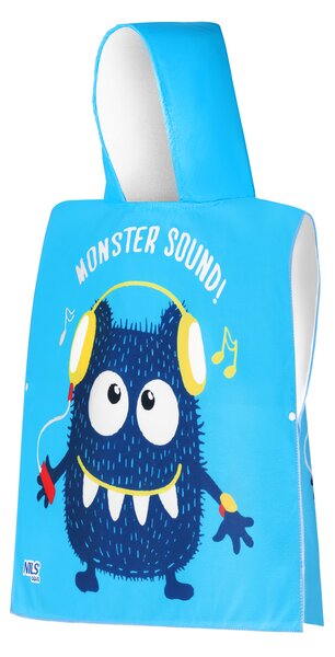 NAR20 MONSTER RUČNÍK - PONČO Z MIKROVLÁKNA NILS AQUA