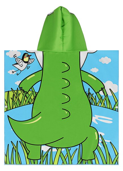 NAR20 CROCODILE RUČNÍK - PONČO Z MIKROVLÁKNA NILS AQUA