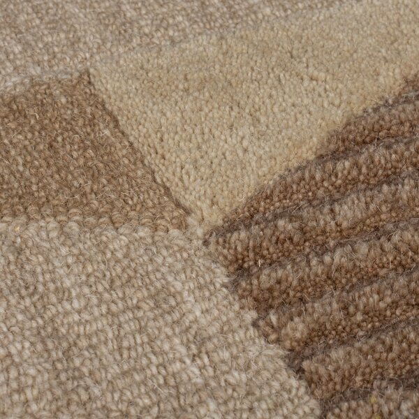 Flair Rugs, Běhoun Moda Asher Natural, 60x230, hnědá, chodba / předsíň