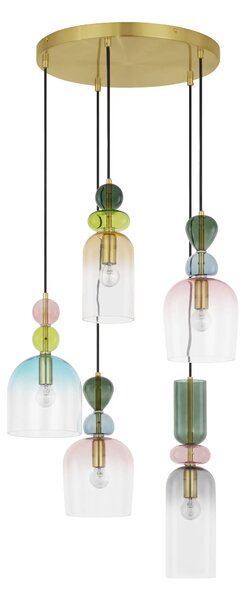 Retro lustr Murano 51.7 Barevné
