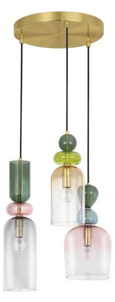 Retro lustr Murano 41.7 Barevné