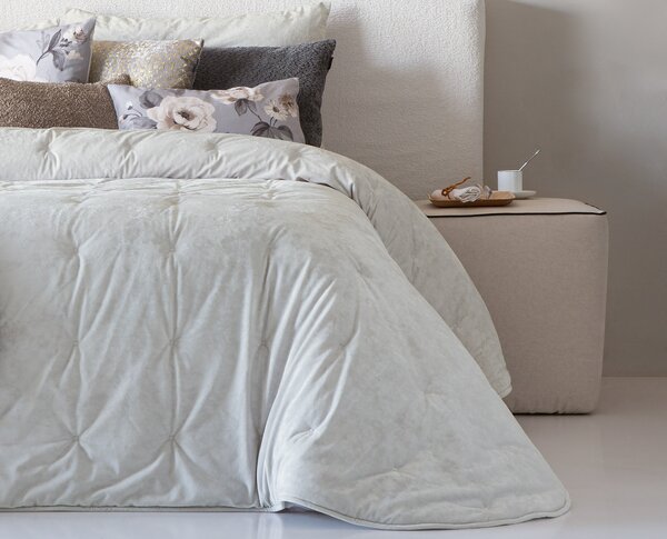 Textil Antilo Přehoz na postel Mirabela Natural, 250x270 cm, sada se 2 povlaky na polštáře