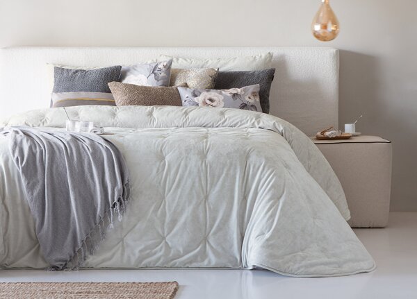 Textil Antilo Přehoz na postel Mirabela Natural, 250x270 cm, sada se 2 povlaky na polštáře