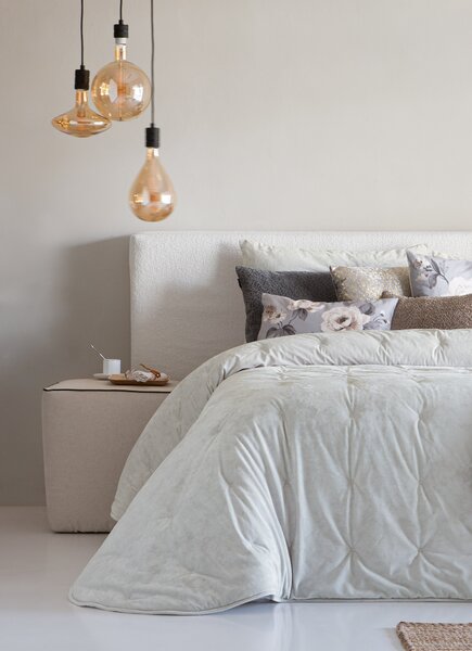 Textil Antilo Přehoz na postel Mirabela Natural, 250x270 cm, sada se 2 povlaky na polštáře