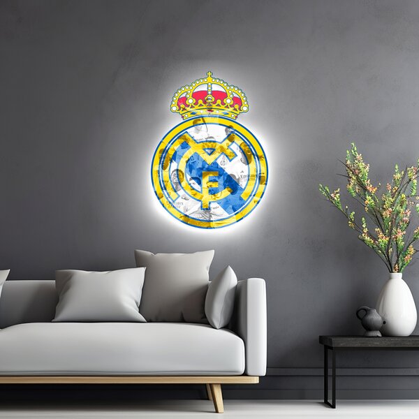 Svítící obraz Real Madrid - Současné hvězdy