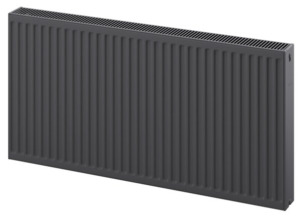 Mexen C22, panelový radiátor 600 x 400 mm, boční připojení, 661 W, antracitová, W422-060-040-66