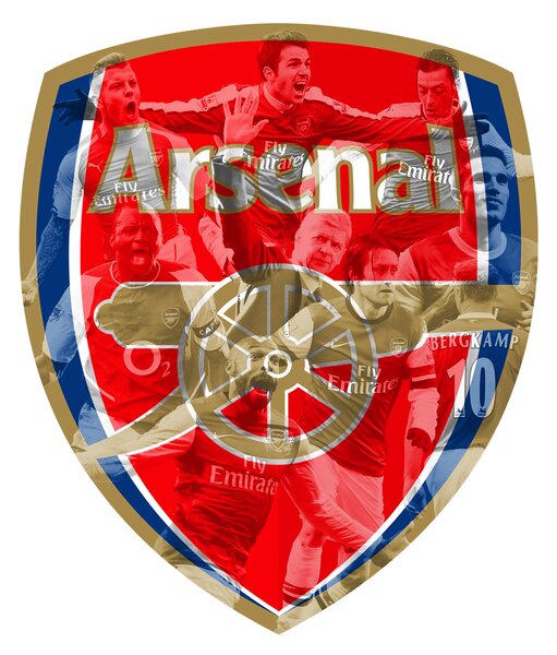 Svítící obraz obraz Arsenalu - Legendy