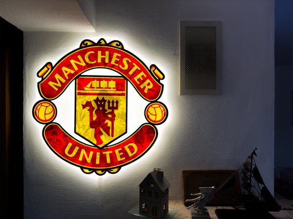 Svítící obraz obraz Manchesteru United - Legendy