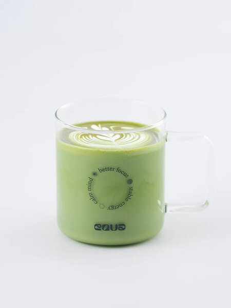 Skleněný matcha hrnek EQUA 300 ml