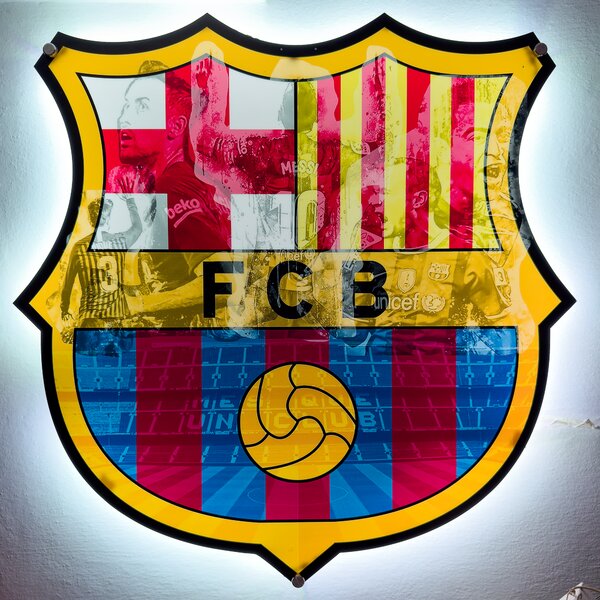 Svítící obraz FC Barcelona - Legendy