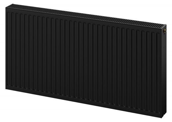 Mexen CV22, panelový radiátor 600 x 400 mm, spodní připojení, 661 W, černá, W622-060-040-70
